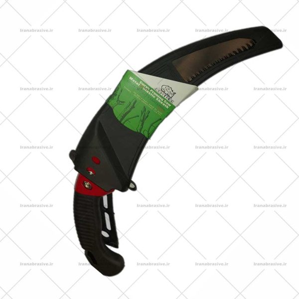 اره باغبانی دسته فلزی غلاف پلاستیکی