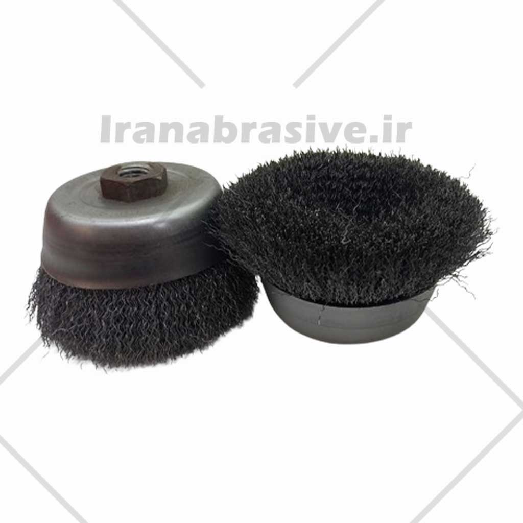 فرچه سیمی کاسه ای افشان