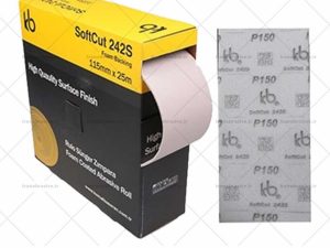 سنباده اسفنجی 150 kb ترکیه رول 25 متری Soft cut 242S