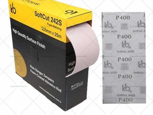 سنباده اسفنجی 400 kb ترکیه رول 25 متری Soft cut 242S