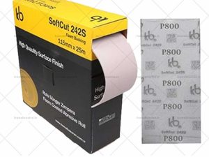 سنباده اسفنجی 800 kb ترکیه رول 25 متری Soft cut 242S